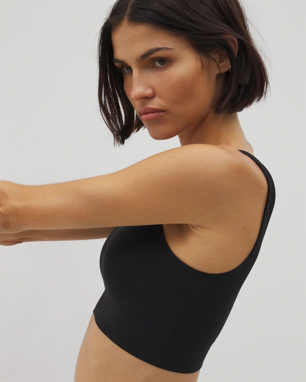 Seamless Rib Bralette click to view larger image.