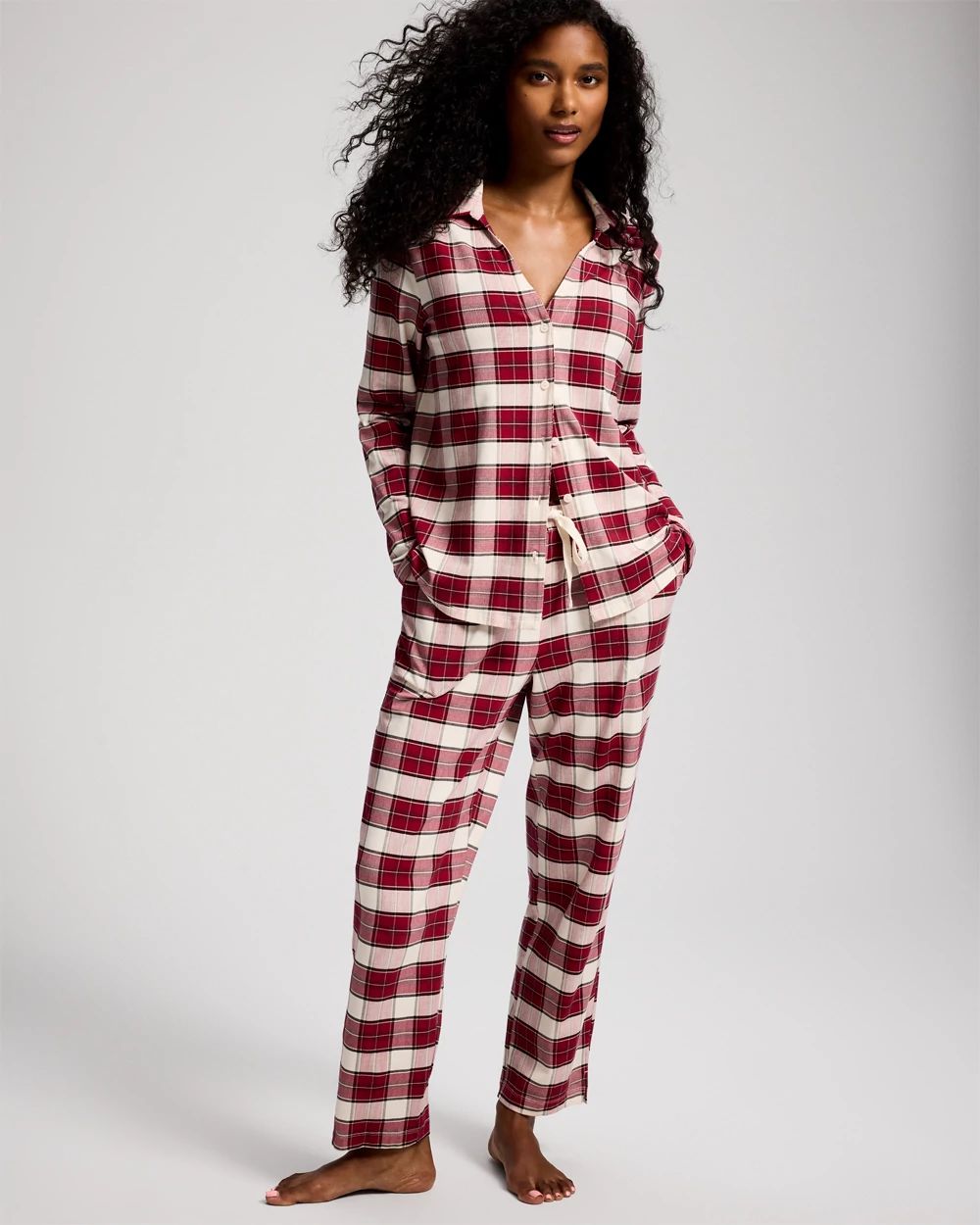 Embraceable Ankle-Length Pajama Pants