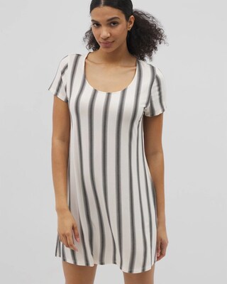 Short Sleeve Scoop Neck Sleepshirt