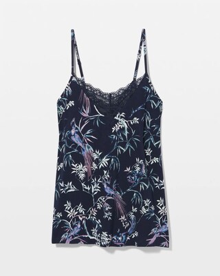 Lace Trim Pajama Cami click to view larger image.