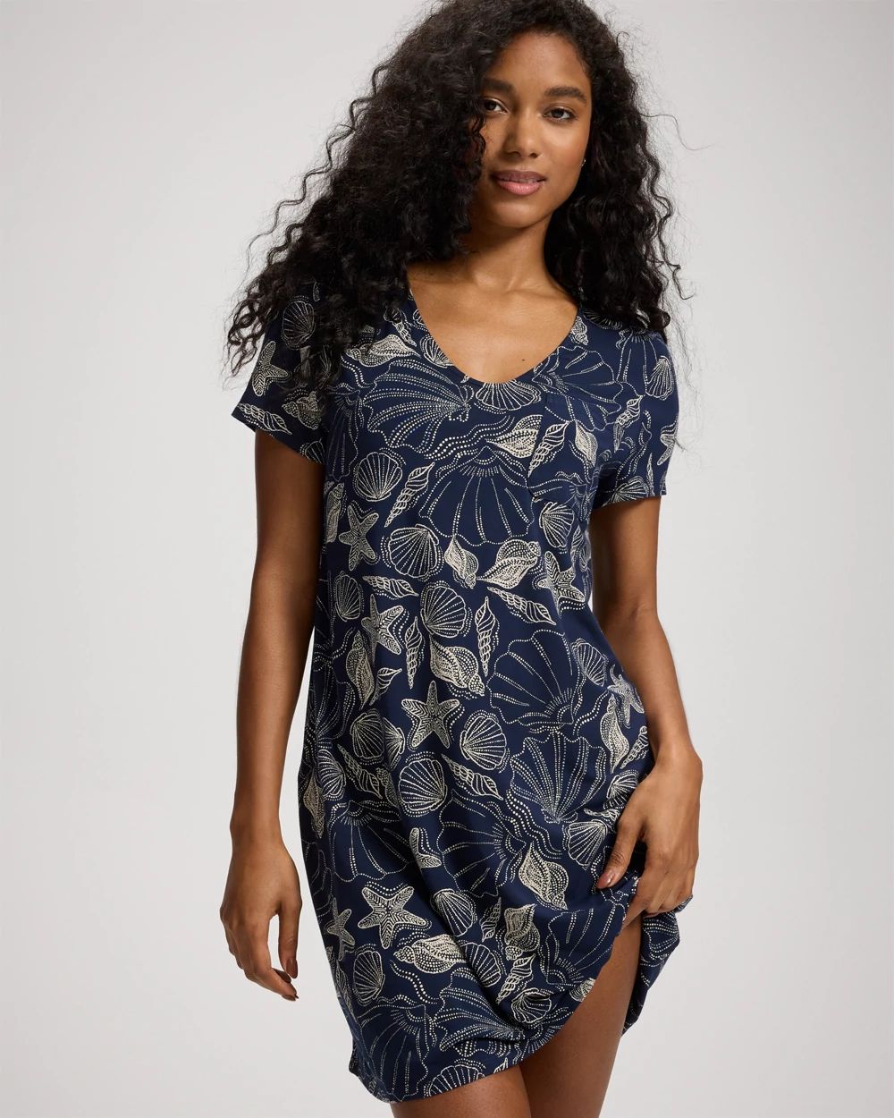 Cool Nights Short Sleeve Sleepshirt