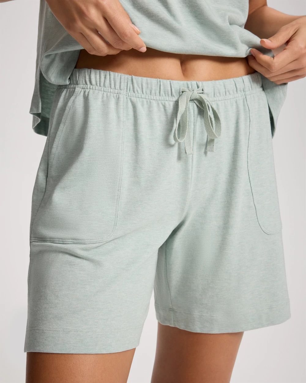 Most Loved Cotton Relaxed Long Pajama Shorts
