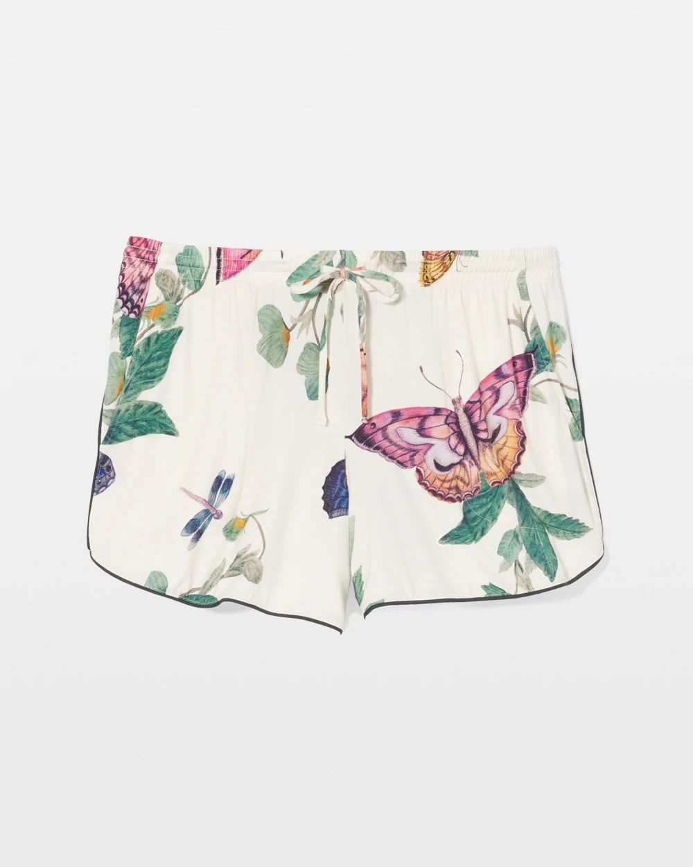 Cool Nights Printed Pajama Shorts