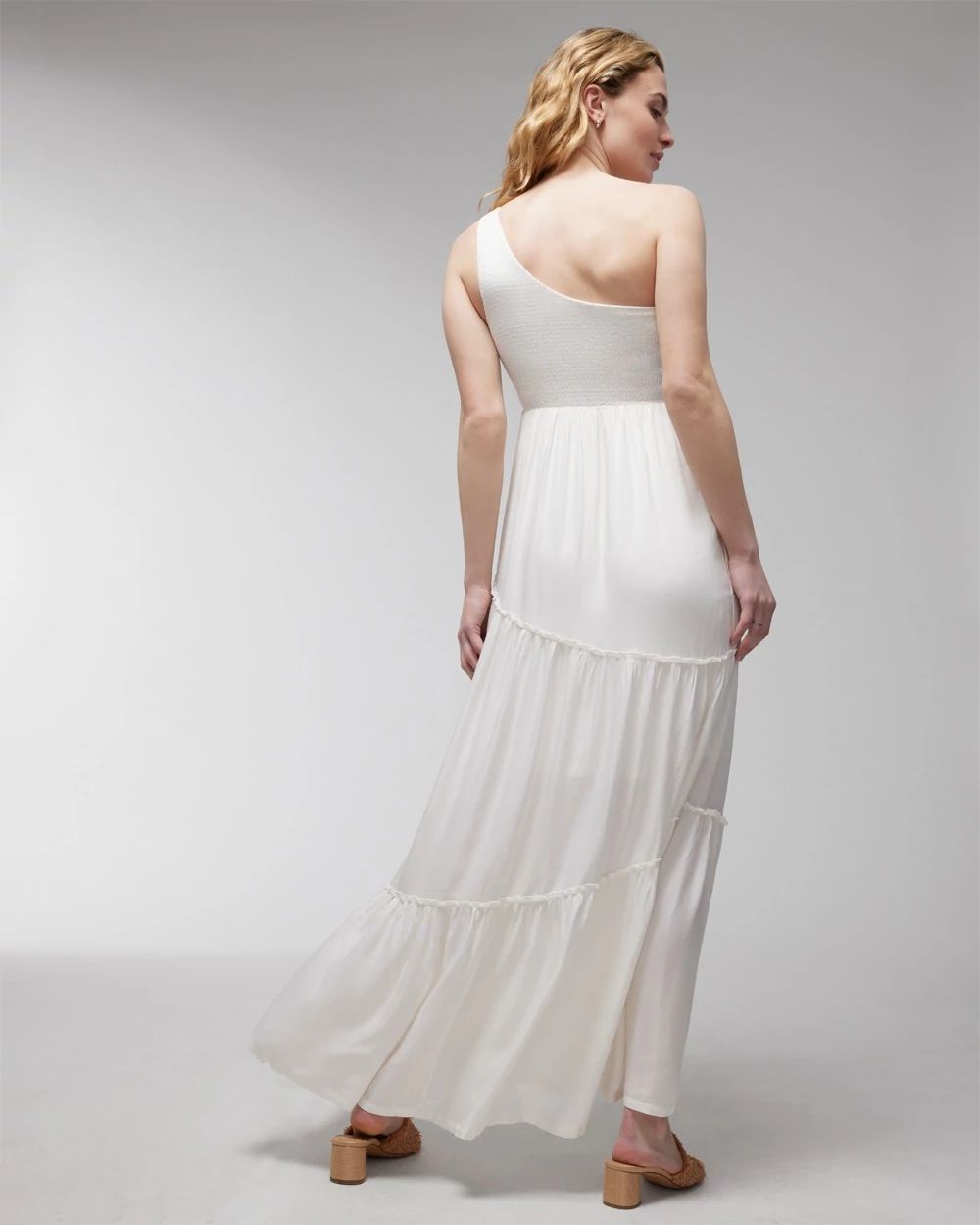 One Shoulder Maxi Bra Dress click to view larger image.