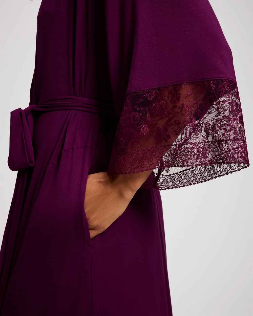 Geo Lace Midi Robe click to view larger image.