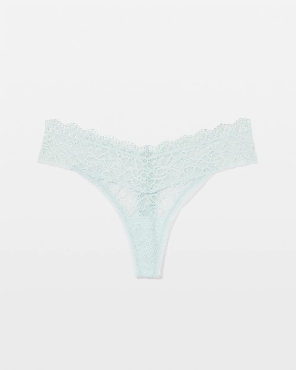 Embraceable Thong Panty with Enchanting Lace