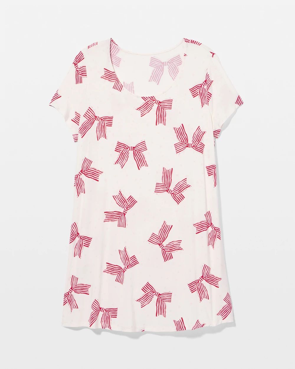 Cool Nights Short Sleeve Scoop Neck Sleepshirt