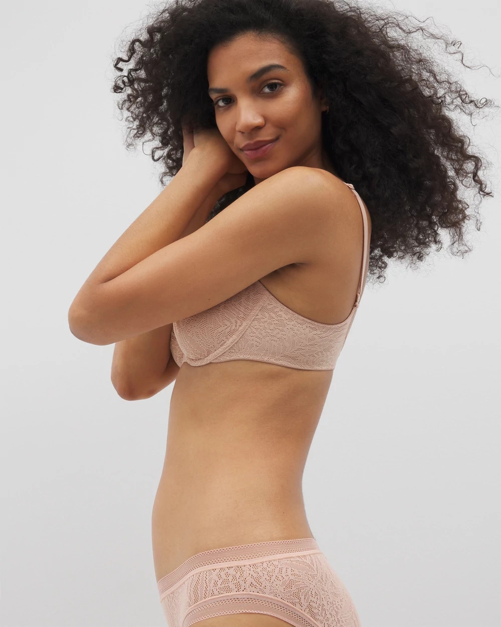 Soma Unlined Balconette Bra with Stretch Lace