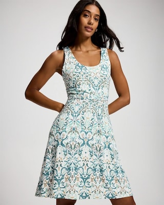 Draped Empire Short Bra Dress click to view larger image.