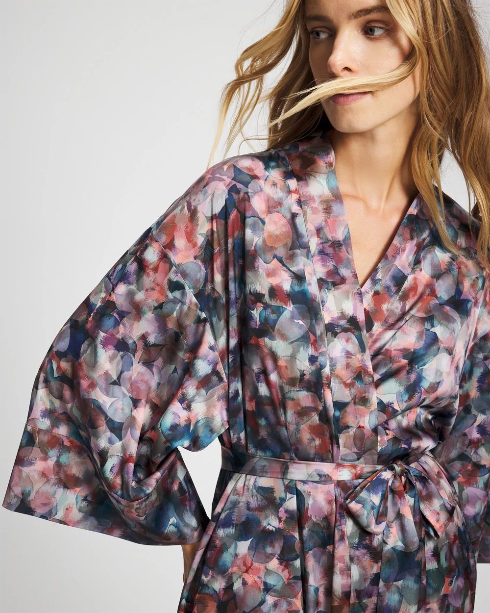 Satin Long Robe