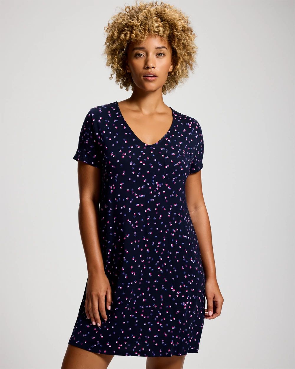Cool Nights Short Sleeve Sleepshirt