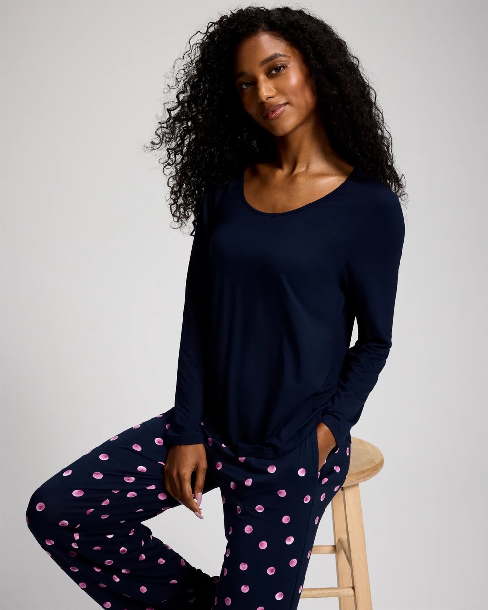 Packaged Long-Sleeve Pant Pajama Set