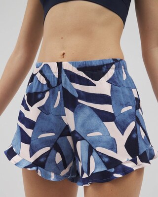 Ruffle Pajama Shorts click to view larger image.