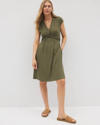 Twist Short Bra Dress click to view larger image.