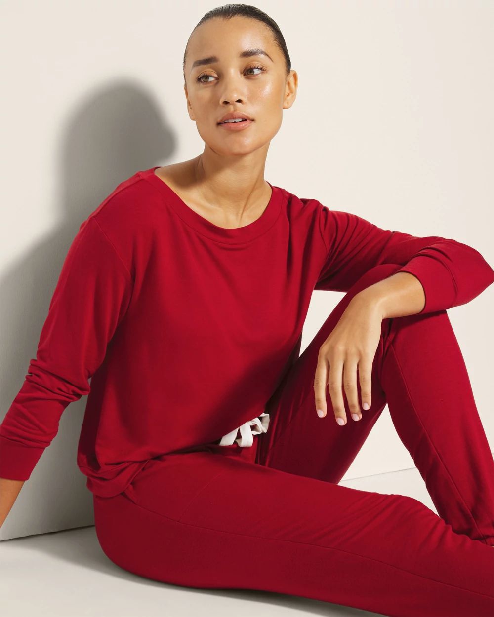 Sunday Long-Sleeve Pajama Top