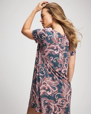 Short Sleeve Sleepshirt click to view larger image.