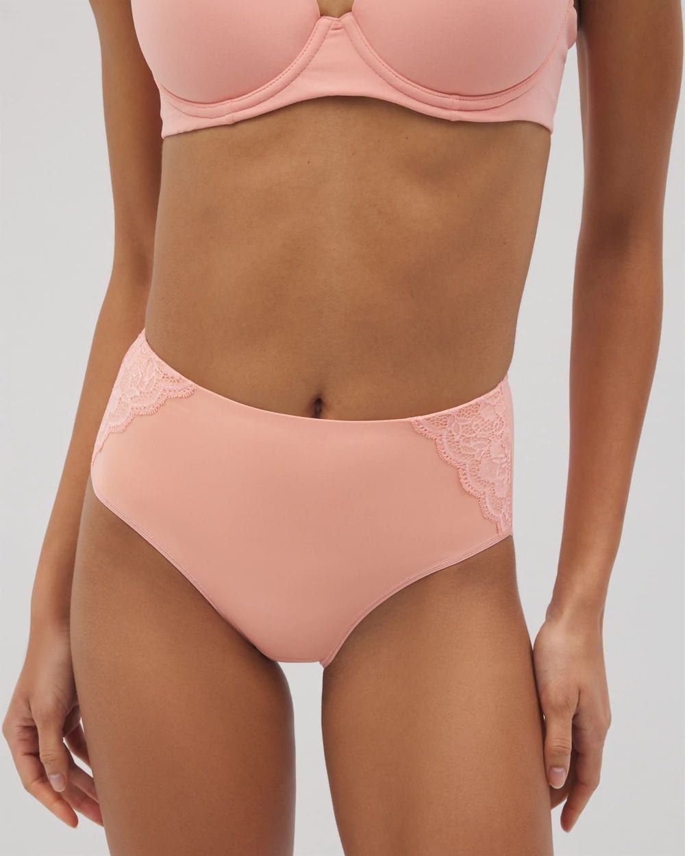 Vanishing Tummy Modern Brief Panty with Lace