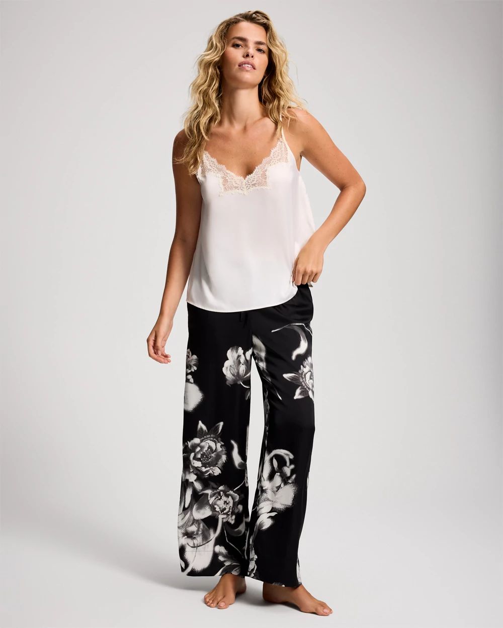 Satin Pajama Pants