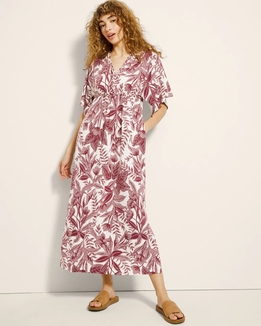 Caftan Midi Bra Dress