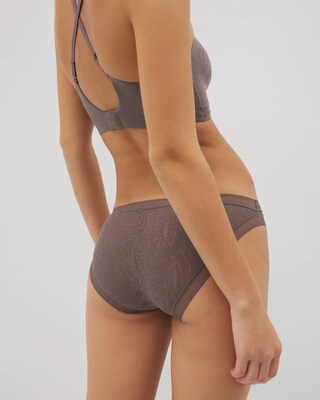 Soma Bikini Panty with Stretch Lace click to view larger image.