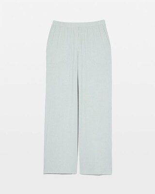 Pointelle Wide Leg Pajama Pant click to view larger image.