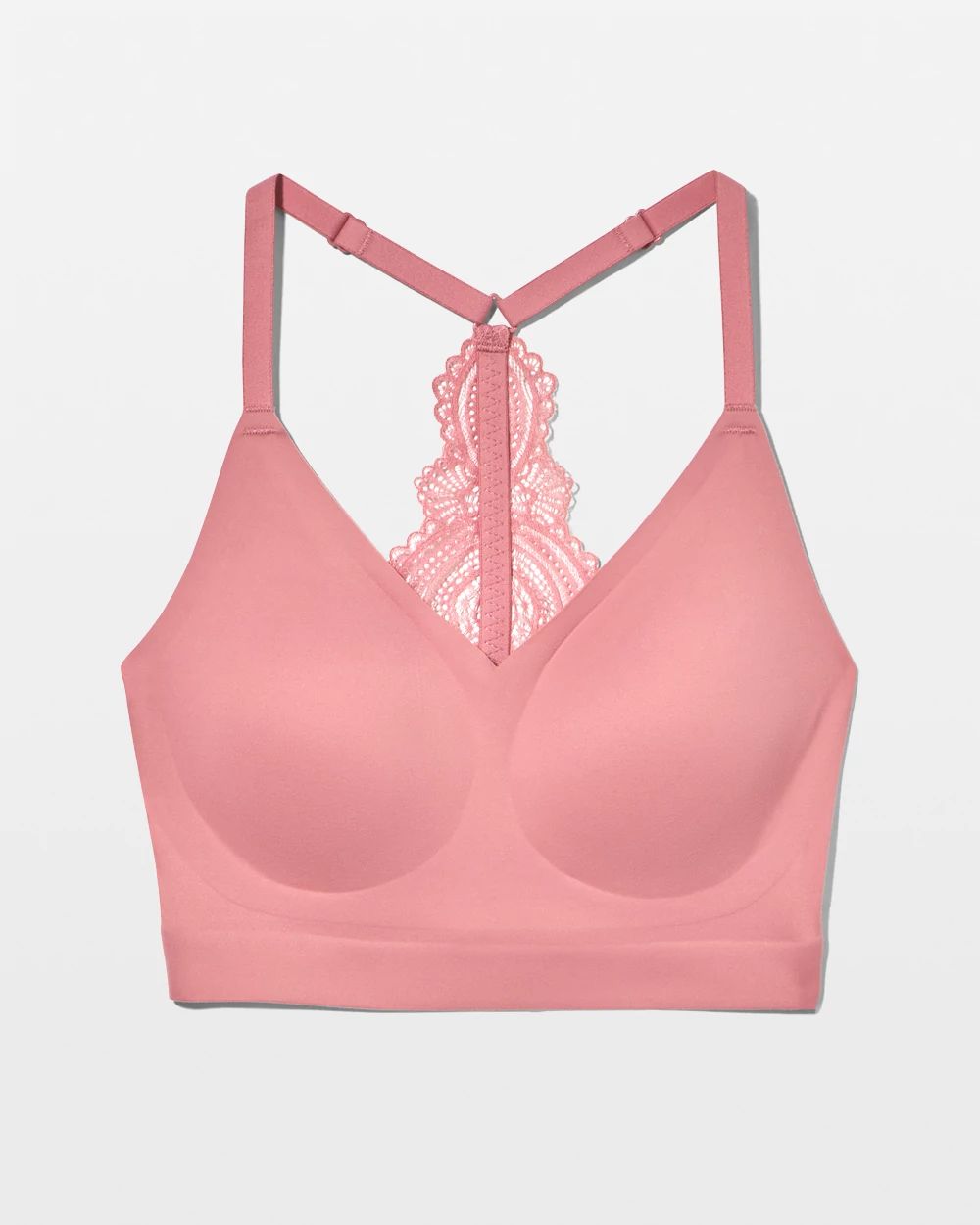 Enbliss Racerback Bralette with Lace Back