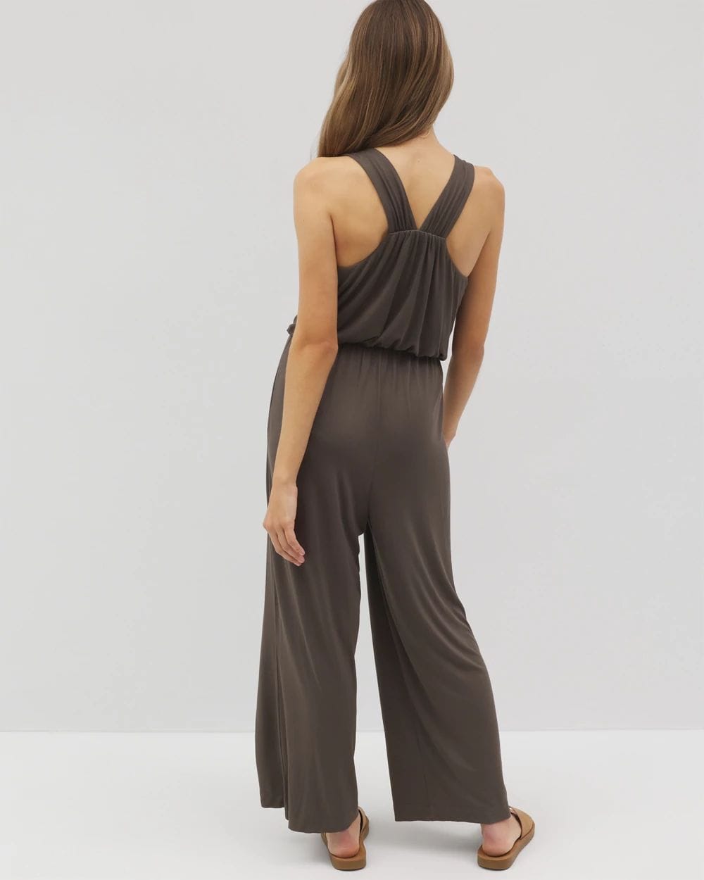 Soft Jersey Soleil Ankle Jumpsuit