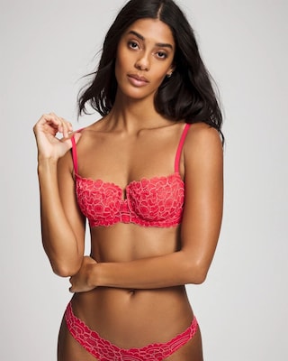 Soma Balconette Unlined Bra with Lace