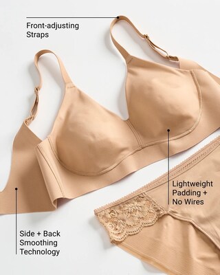 Unlined Wireless Bralette click to view larger image.