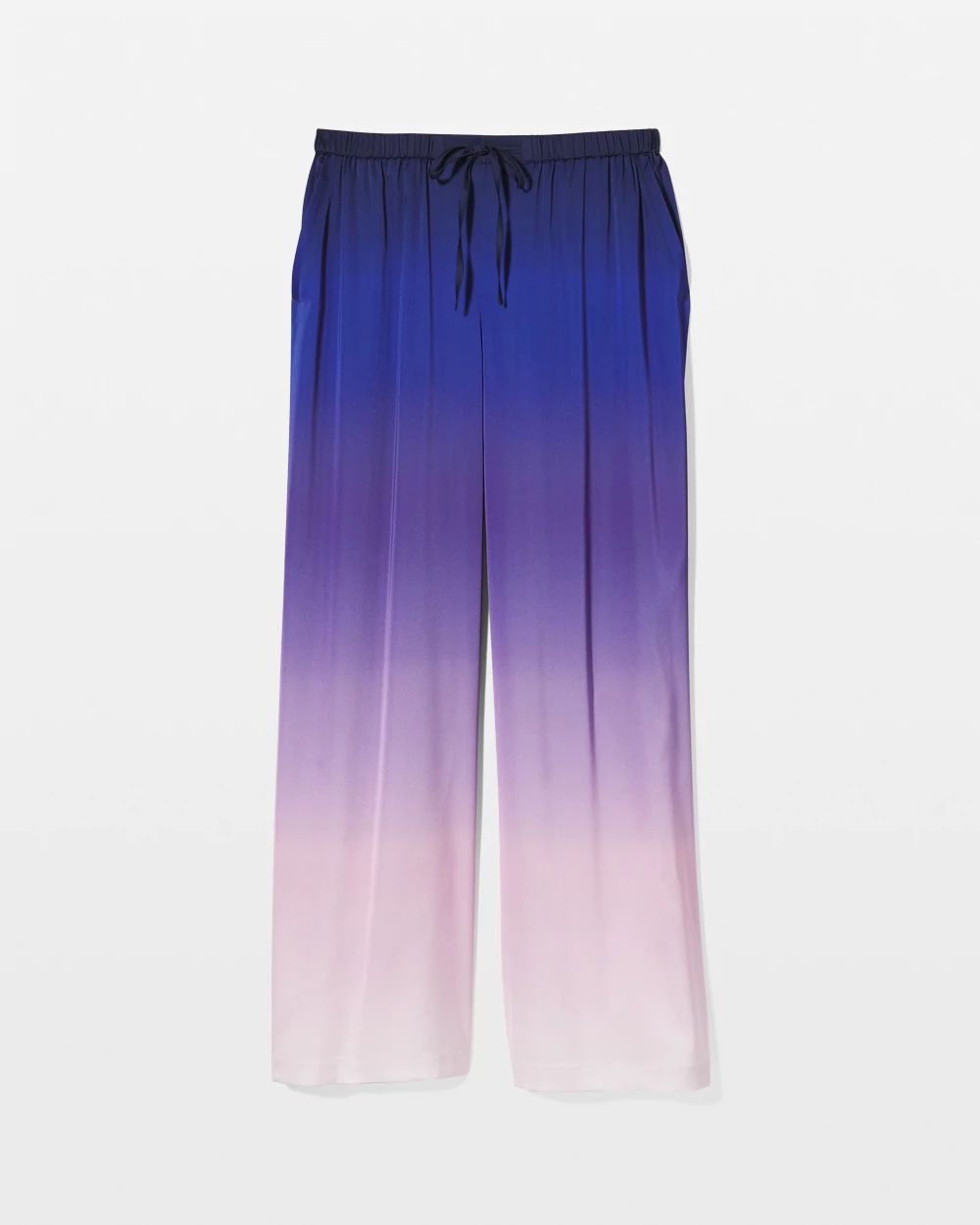 Satin Printed Pajama Pants