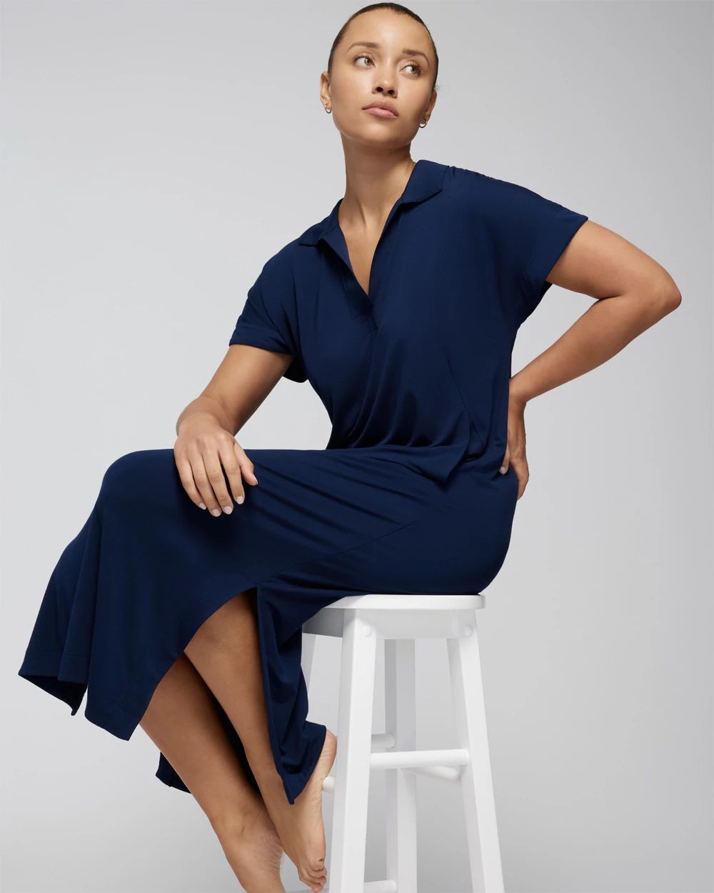 Split-Neck Sleepshirt