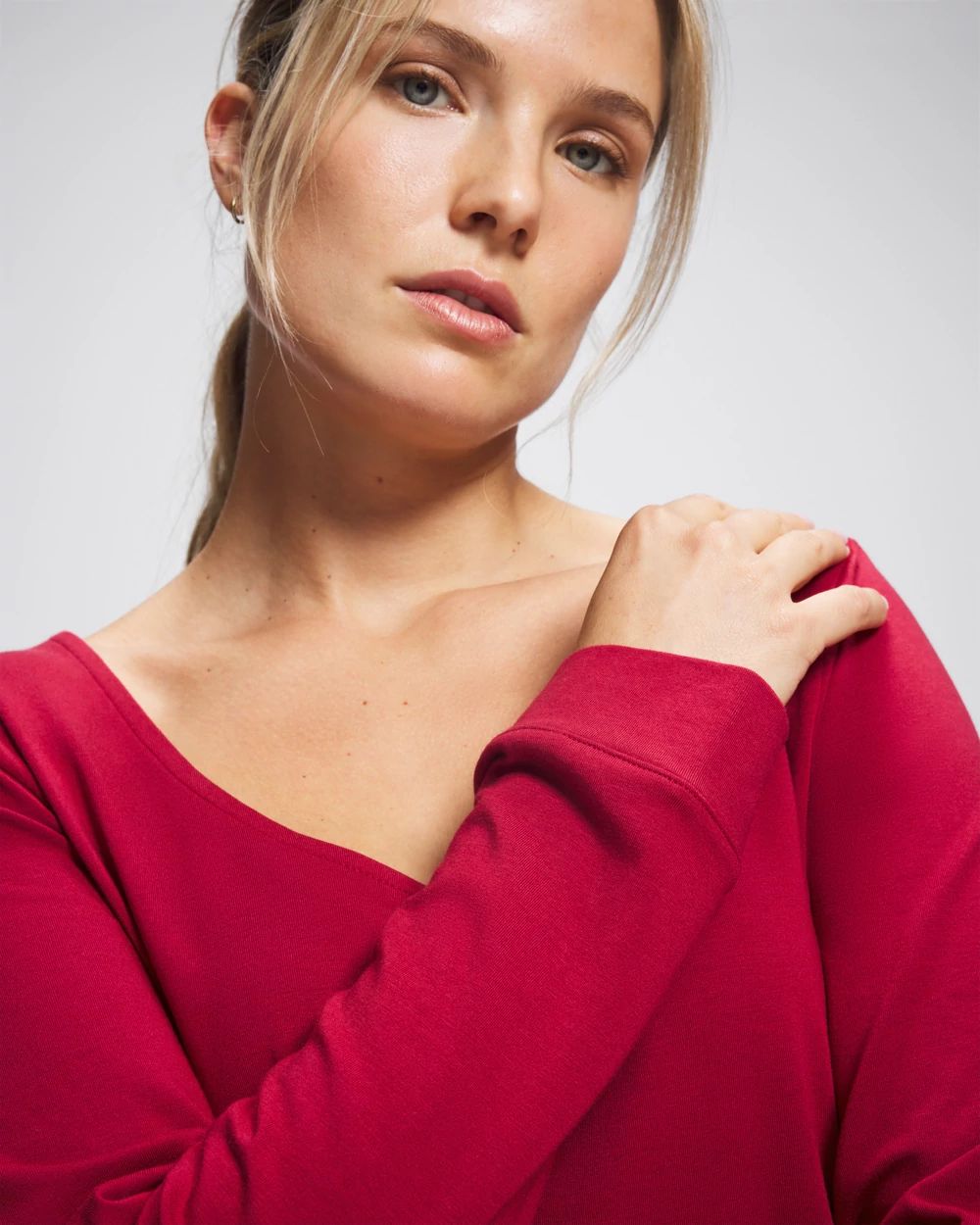 Long Sleeve Pajama Top click to view larger image.