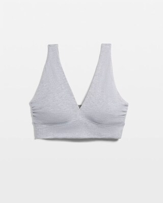 Rib Knit Sleep Bralette click to view larger image.