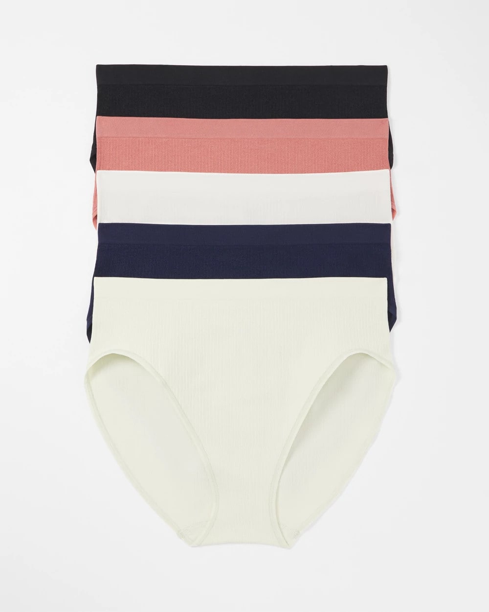 Rib High-Leg Panty 5 Pack