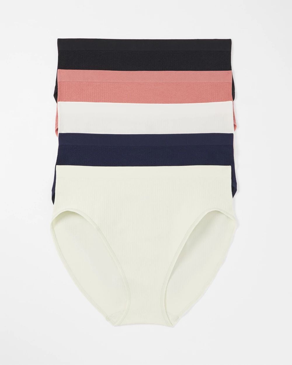 Rib High-Leg Panty 5 Pack