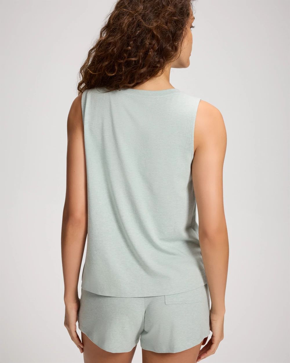 Most Loved Cotton V-Neck Relaxed Fit Pajama Tank
