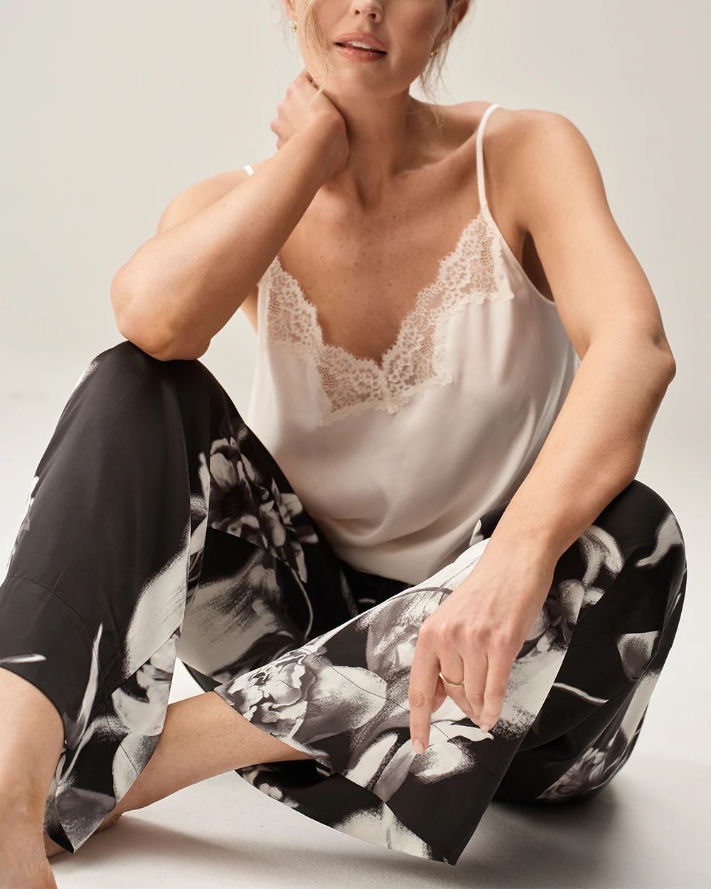 Satin Pajama Pants