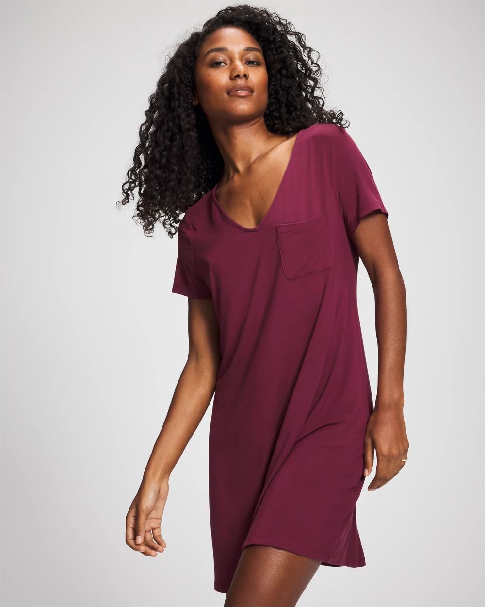 Cool Nights Short Sleeve Sleepshirt