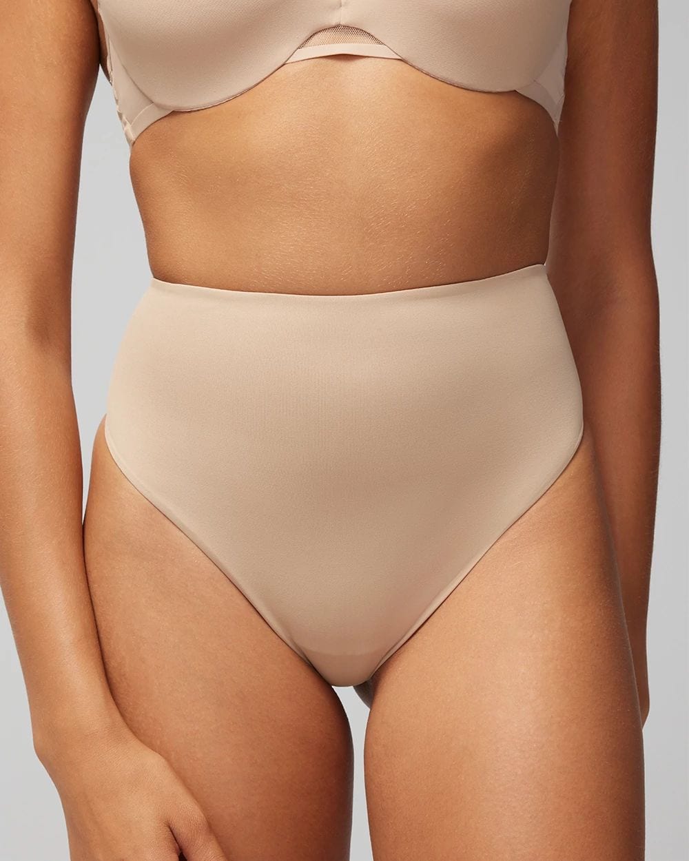 Vanishing Tummy High-Waist Thong Panty