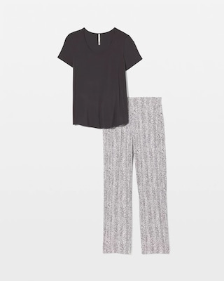 Packaged Short-Sleeve Pant Pajama Set click to view larger image.