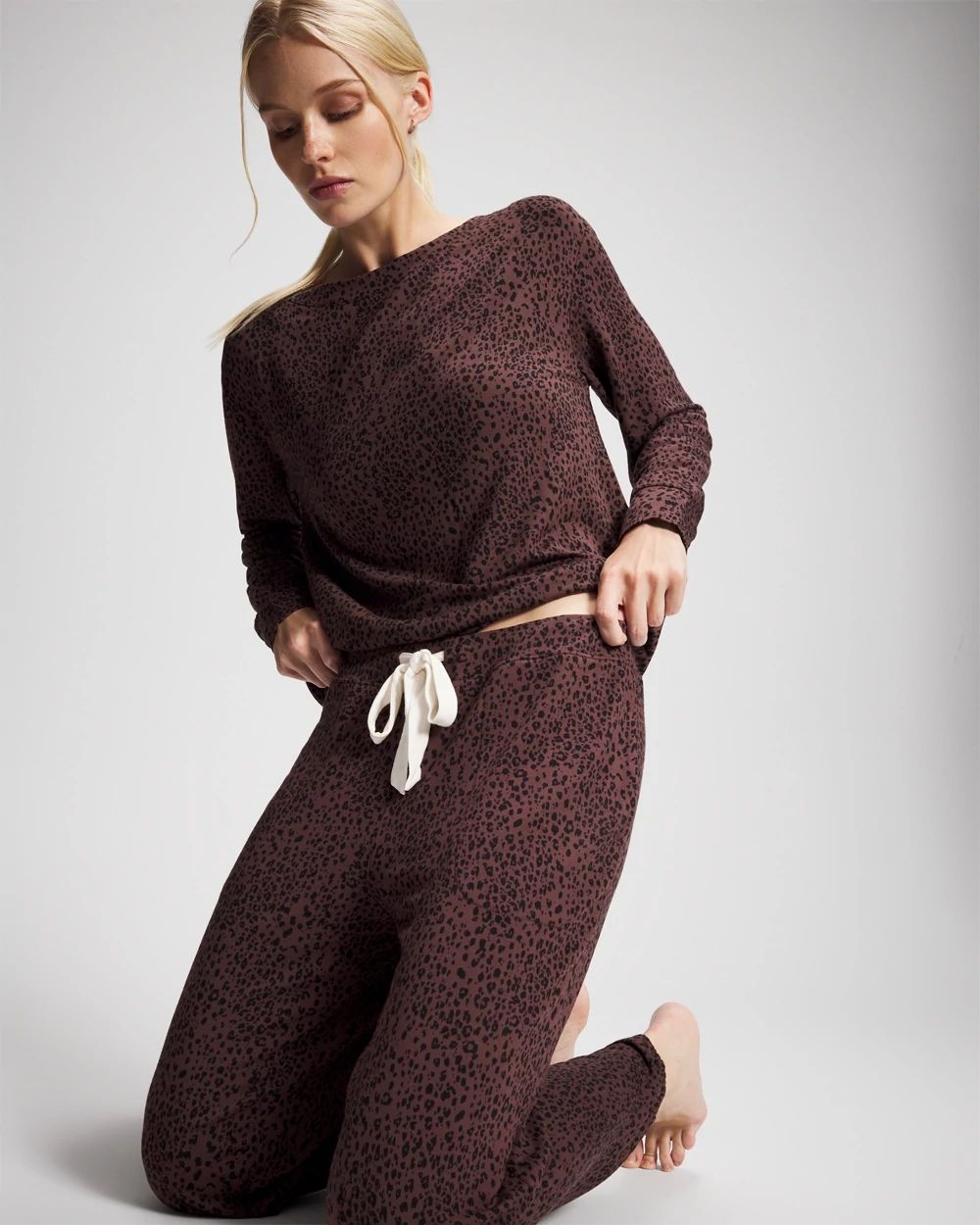 Banded Ankle Pajama Pant click to view larger image.