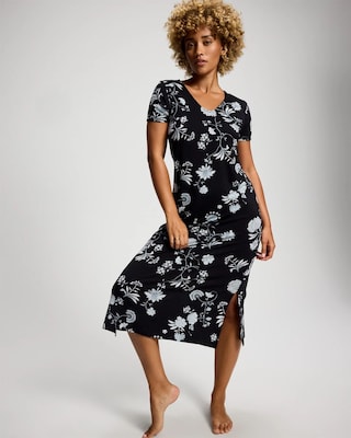 Short Sleeve Long Sleepshirt
