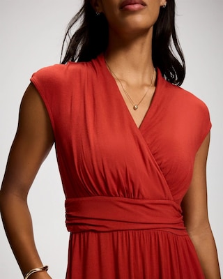 Serenity Cap Sleeve Maxi Bra Dress click to view larger image.