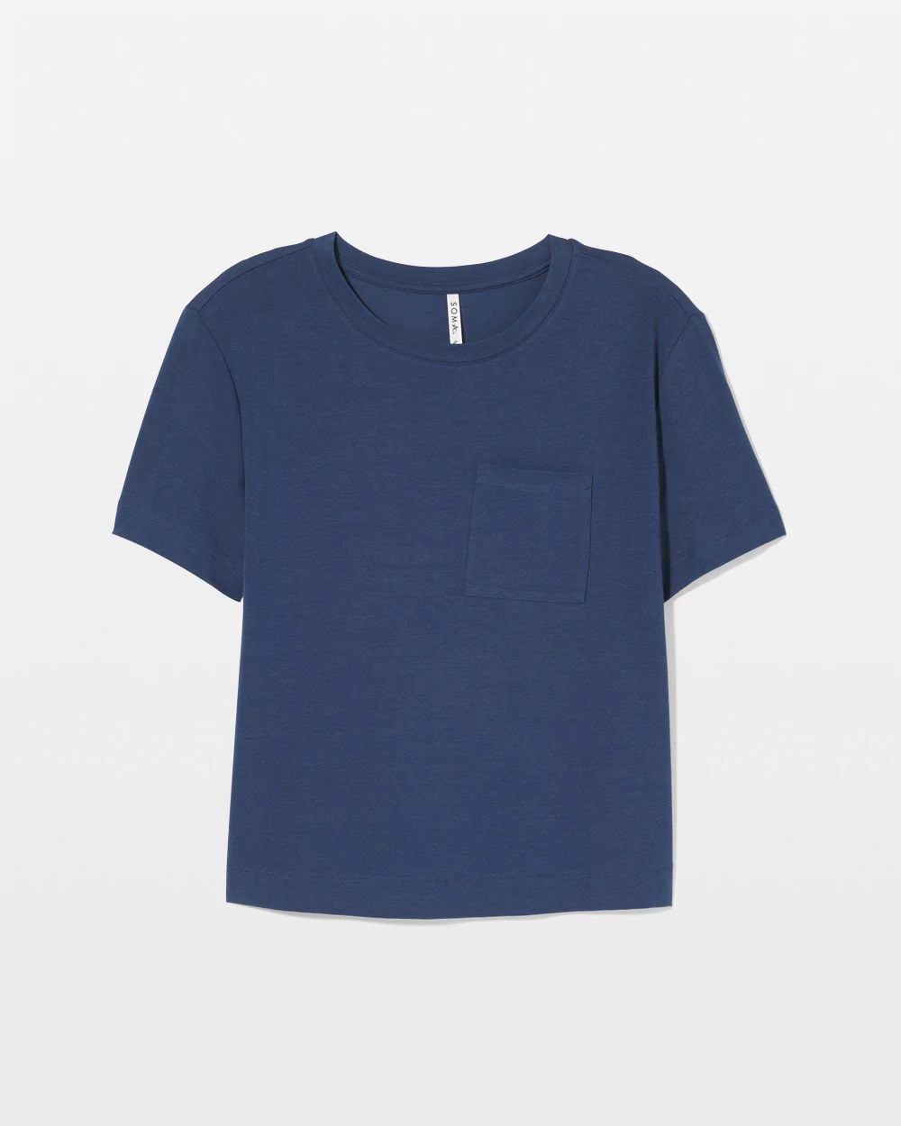 Short-Sleeve Pocket Pajama Tee click to view larger image.