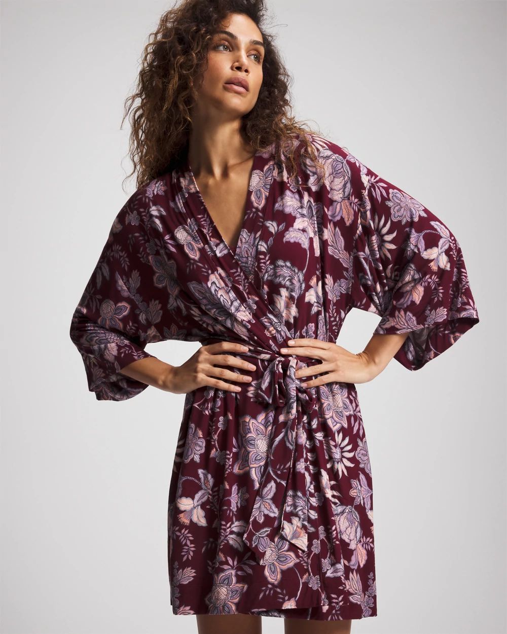 Cool Nights Short Robe