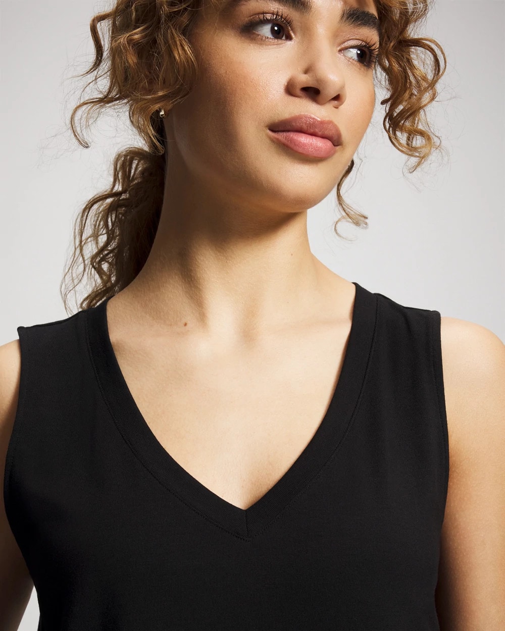 V-Neck Relaxed Fit Pajama Tank