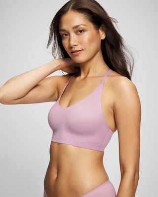 Racerback Bralette with Lace Back