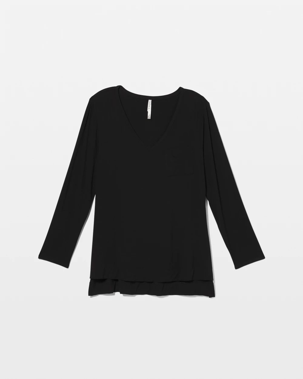 Long Sleeve Pajama Tee click to view larger image.