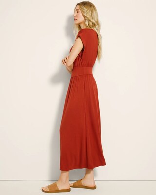 Classic Ballet Neck Midi Bra Dress