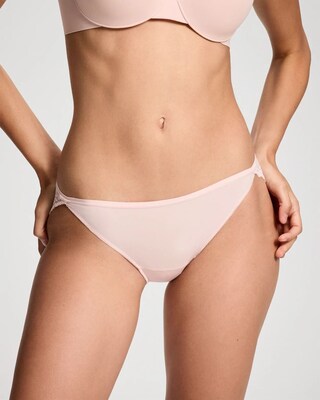 Lace Back Bikini Panty click to view larger image.